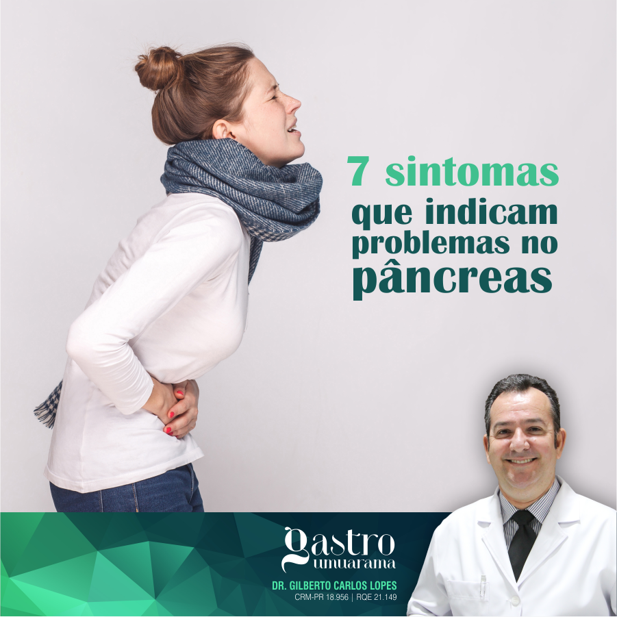 7 Sintomas do Pâncreas